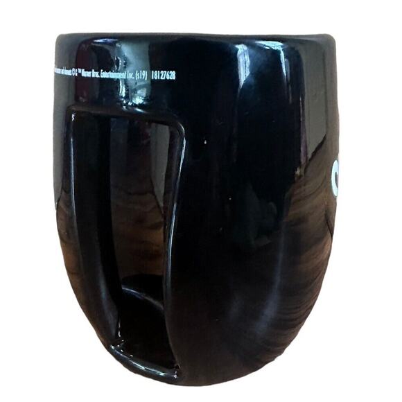 VTG Friends Black Mustache Mug Central Perk Logo Coffee Latte Cup - Picture 4 of 10